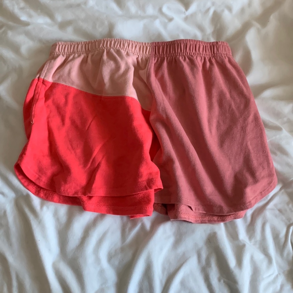 Pink lounge shorts
